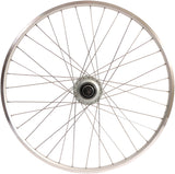 Shimano achterwiel 28 inch nexus 7 naaf (zilver) - zac19 velg (zilver) met rvs spaken - voor schijfrem