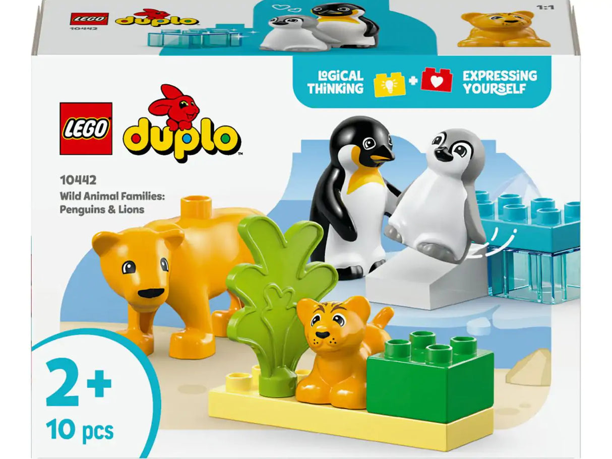 Lego duplo stad families van wilde dieren 10442