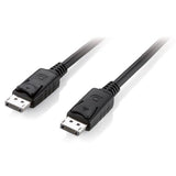 Equip 119333 displayport cable w latch, m m, 3m, black