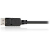 Equip 119333 displayport cable w latch, m m, 3m, black