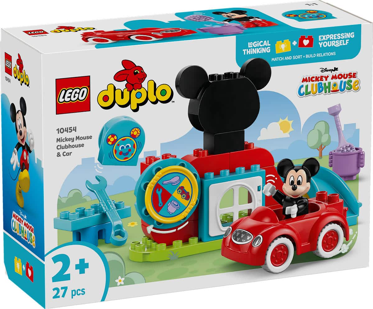 Lego duplo disney mickey mouse auto met clubhuis - 10454