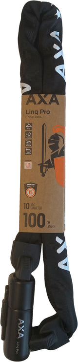 Axa kettingslot linq pro 100 10 - zwart