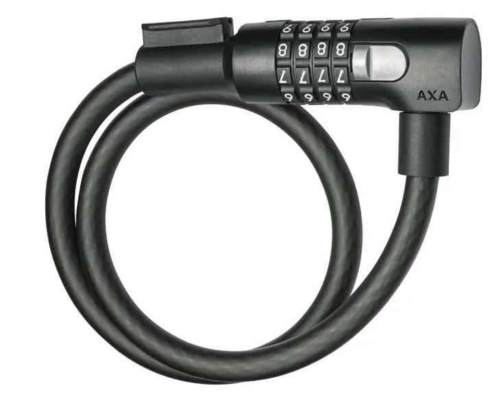 Axa kabelslot resolute c12-65 code - zwart