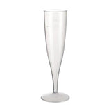 Duni champagneglazen crystallo plastic 10 stuks