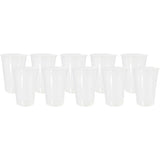Duni plastic glazen 39 cl 10 stuks