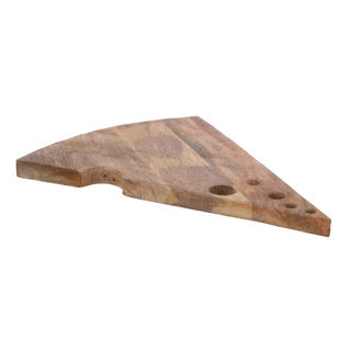 No brand borrelplank cheese naturel mango 38x28x2,5 cm