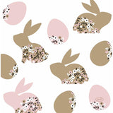 Duni paas servetten blooming bunnies 33x33 cm