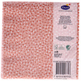Duni servetten playful dots mellow rose 33x33 cm