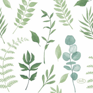 Duni servetten greenery 24x24 cm