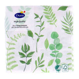 Duni servetten greenery 24x24 cm