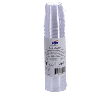 Duni shotglas plastic 20 stuks