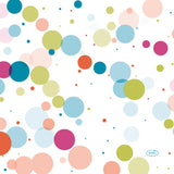 Duni servetten festive bubbles multi 33x33 cm