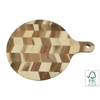 Geen merk snij-serverplank acacia 40 x 30 x 1,4 cm fsc