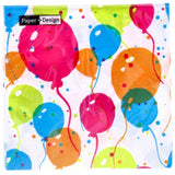 Servetten splash balloons 33x33 cm