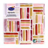 Duni servetten golden impuls 24x24 cm