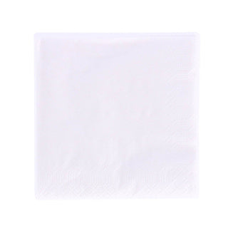 Duni servetten white 24x24 cm