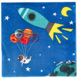 Servetten space 33x33 cm