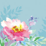 Duni servetten flowy floral 24x24 cm