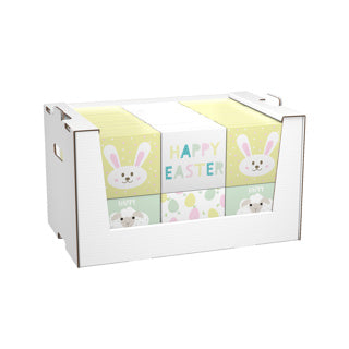 Paas servetten easter box assorti