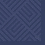 Duni servetten mosaic dark blue 24x24 cm