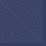 Duni servetten mosaic dark blue 33x33 cm