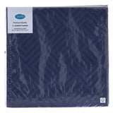 Duni servetten mosaic dark blue 40x40 cm