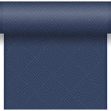 Duni tafelkleed 3-in-1 mosaic dark blue 40x480 cm