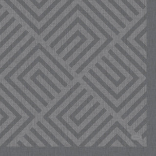 Duni servetten mosaic granite grey 33x33 cm