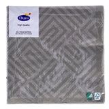 Duni servetten mosaic granite grey 33x33 cm