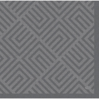 Duni servetten mosaic granite grey 40x40 cm