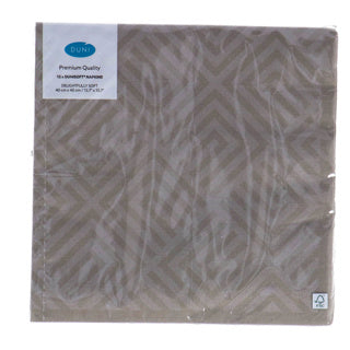 Duni servetten mosaic granite grey 40x40 cm