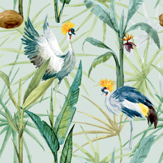 Duni servetten dancing birds 33x33 cm
