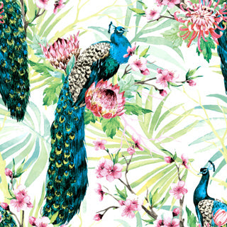 Duni servetten tropic peacock 33x33 cm