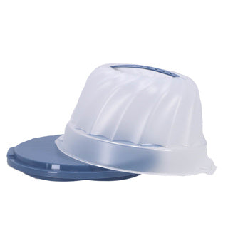Rotho gugelhupf fresh cakedoos tulband horizon blauw transparant