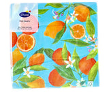 Duni servetten lemon tree 33x33 cm
