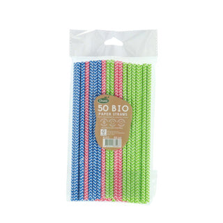 Duni rietjes, party 50 stuks papier