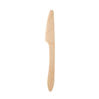 Duni messen 10 stuks hout