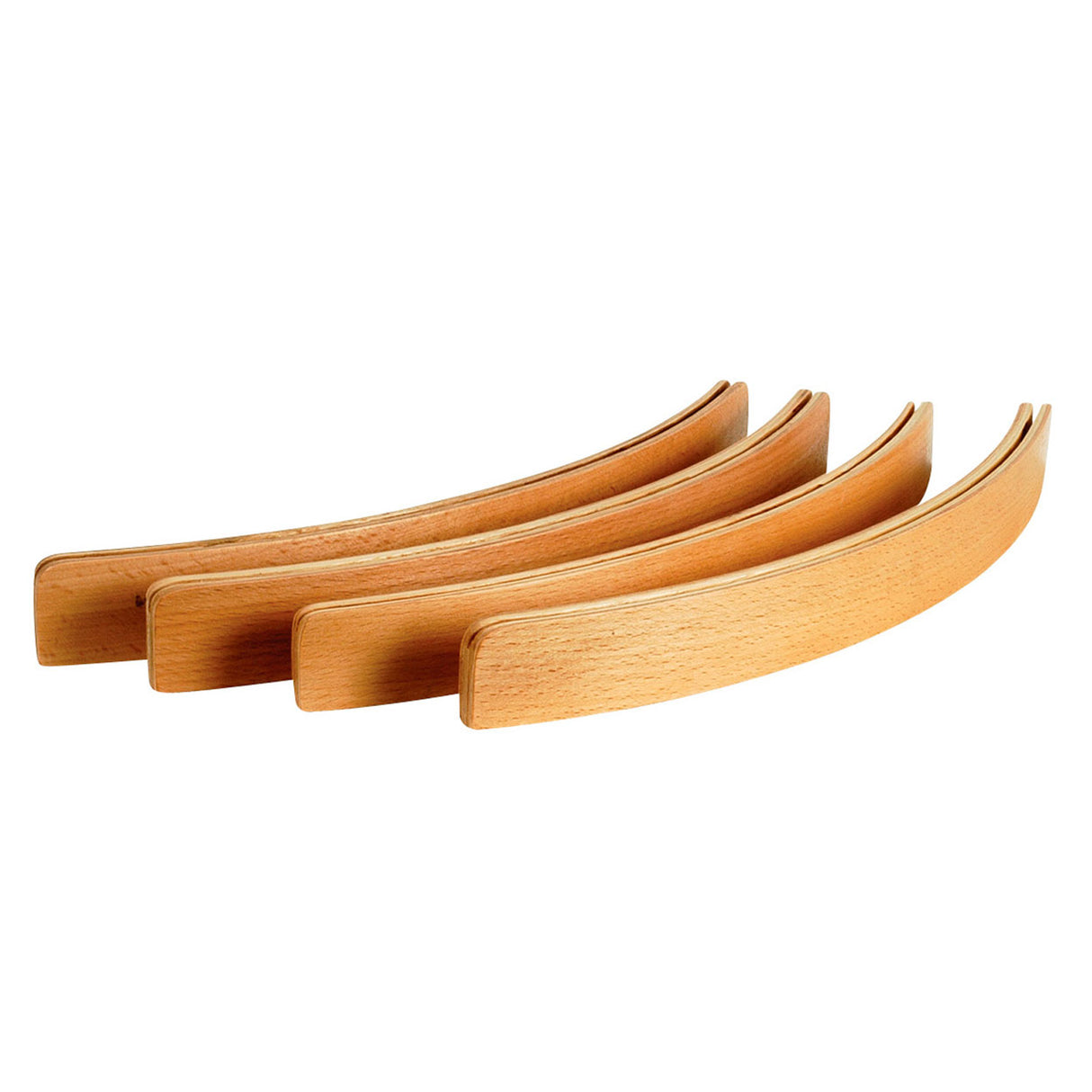 Kaarthouder hout, 4st