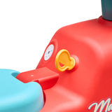 Falk looptractor maurice met trailer rood