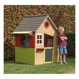 Swingking houten speelhuisje fairytale