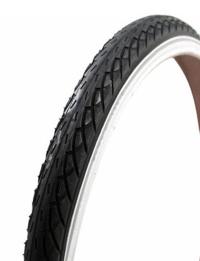Deli tire buitenbanddeli 26x1.75 47-559 zwart wit refl