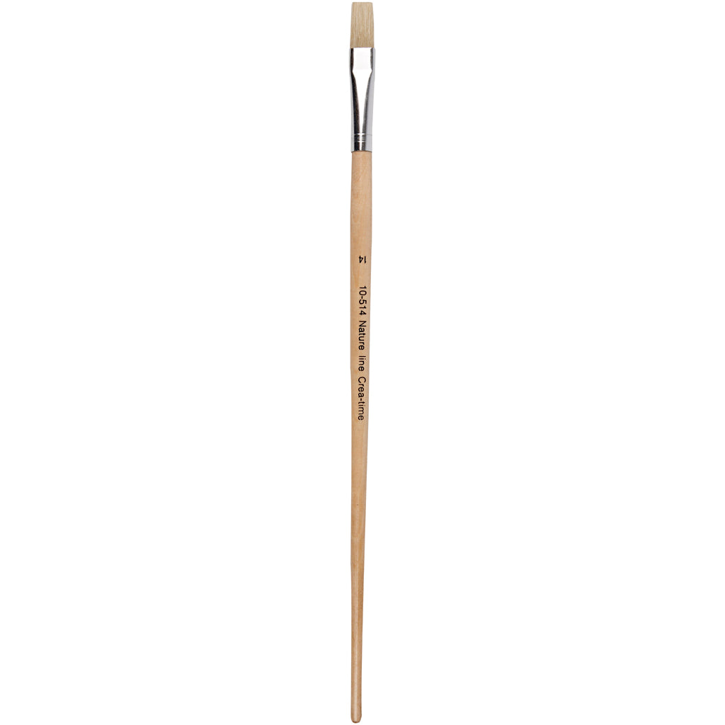 Houten Kwasten nr. 14, Lange Steel, 12st.