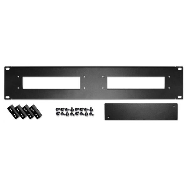 Shuttle prm01 rack mount front plate, 2u, 19 , 1 mm, 483 mm, steel, powder-coated, black