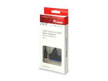 Equip 133456 usb type c male to sata male adapter, 50cm