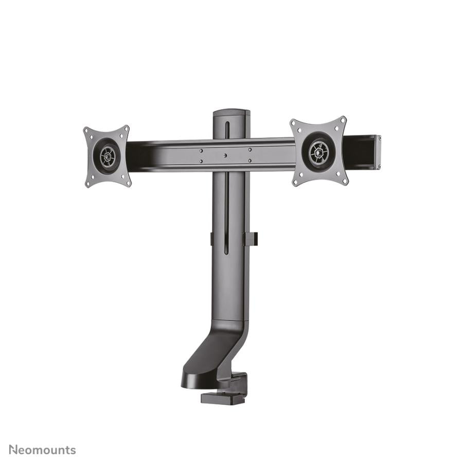 Neomounts fpma-d860dblack flatscreen bureausteun, 2x 10-27 7 kg, 26 - 45 cm, 75x75 100x