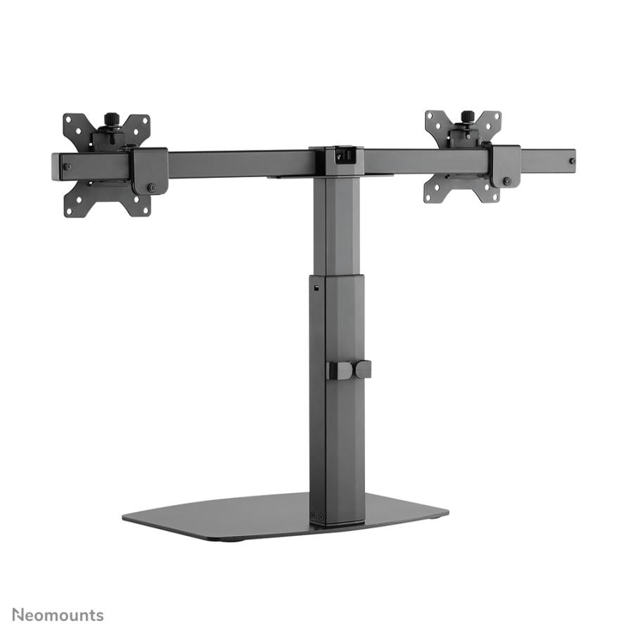 Neomounts fpma-d865dblack flatscreen bureausteun, 2x 10-27 , 12 kg, 35 - 46cm, 75x75 100x