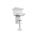 Equip 650806 clamp-on powerstrip holder, abs, steel, white