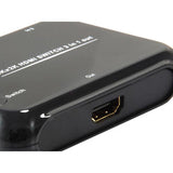 Equip 332721 hdmi switch, 3x, hdmi1.4, dolby true-hd, 7.1ch, black