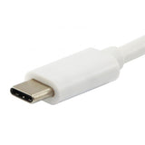 Equip 133461 usb type c to hdmi female usb a female pd adapter, 4k, pastic, 15cm, white