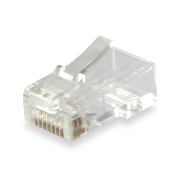 Equip 121144 rj45 connector set of 100pcs, utp, cat.6